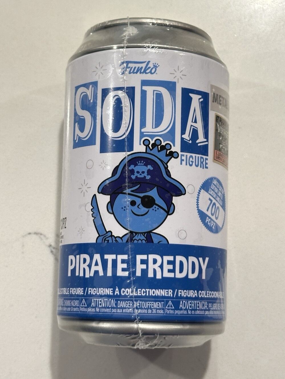 FUNTASTIC VOYAGE 2024 FUNKO FUNDAYS POP! SODA PIRATE FREDDY SE 700 PCS BLUE